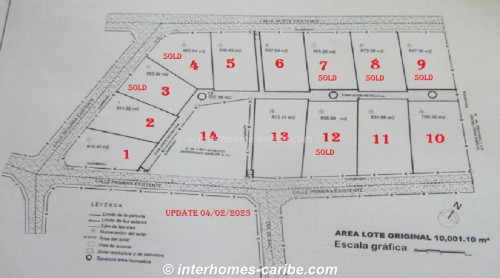 photos for SOSUA: BUILDING LOTS FROM 593 M² TO 872 M² (6,383 FT² TO 9,388 FT²) IN A NEW PRIVATE RESIDENTIAL COMMUNITY WITH NO MONTHLY HOA COSTS