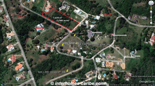 photos for SOSUA: TWO LOTS WITH FANTASTIC PANORAMIC SEA VIEWS.