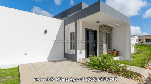 photos for SOSUA: STUNNING MODERN 2-BEDROOM VILLA WITH HUGE OUTDOOR TERRACE