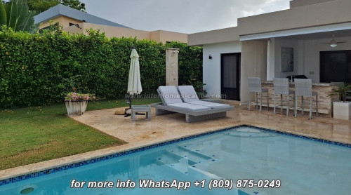 photos for SOSUA: MODERN 2-BEDROOM VILLA - FULLY FURNISHED AND LARGE TERRACE