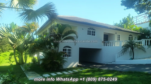 photos for S O L D - SOSUA: 4-BEDROOM VILLA ON 2 LEVELS - ONE MAIN APARTMENT AND ONE GUEST APARTMENT