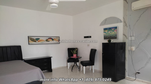 photos for SOSUA: RENTAL: VERY NICE STUDIO, BATH WITH SHOWER, POOL, PRIVATE PARKING