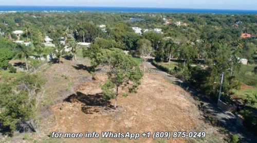 thumbnail for SOSUA: LOT WITH 2,300 M² (0.568 acre) AND FANTASTIC PANORAMIC SEA VIEWS