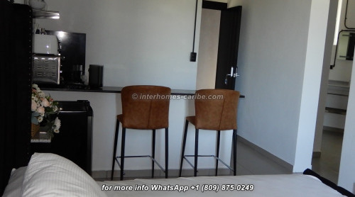 photos for SOSUA: MODERN FULLY FURNISHED 40 m² / 430 ft² STUDIO AT RIZZ SUITES.