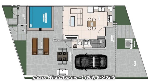 photos for CASA LINDA: PRE-SALE-TOWNHOUSES WITH A PERFECTLY DESIGNED LIVING AREA, PRIVATE POOL AND PARKING